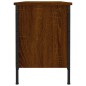 vidaXL Schuhregal Braun Eichen-Optik 100x35x50 cm Holzwerkstoff vidaXL Schuhregal Braun Eichen-Optik 100x35x50 cm Holzwerkstoff
