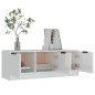 vidaXL TV-Schrank Hochglanz-Weiß 102x35x36,5 cm Holzwerkstoff vidaXL TV-Schrank Hochglanz-Weiß 102x35x36,5 cm Holzwerkstoff