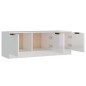 vidaXL TV-Schrank Hochglanz-Weiß 102x35x36,5 cm Holzwerkstoff vidaXL TV-Schrank Hochglanz-Weiß 102x35x36,5 cm Holzwerkstoff