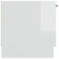 vidaXL TV-Schrank Hochglanz-Weiß 102x35x36,5 cm Holzwerkstoff vidaXL TV-Schrank Hochglanz-Weiß 102x35x36,5 cm Holzwerkstoff