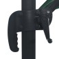 vidaXL Ampelschirm mit LED-Leuchten und Aluminium-Mast 400x300 cm Grün vidaXL Ampelschirm mit LED-Leuchten und Aluminium-Mast 400x300 cm Grün