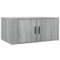 vidaXL Couchtisch Grau Sonoma 80x50x36 cm Holzwerkstoff vidaXL Couchtisch Grau Sonoma 80x50x36 cm Holzwerkstoff