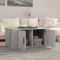 vidaXL Couchtisch Grau Sonoma 80x50x36 cm Holzwerkstoff vidaXL Couchtisch Grau Sonoma 80x50x36 cm Holzwerkstoff