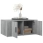 vidaXL Couchtisch Grau Sonoma 80x50x36 cm Holzwerkstoff vidaXL Couchtisch Grau Sonoma 80x50x36 cm Holzwerkstoff