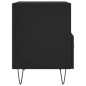 vidaXL Nachttisch Schwarz 40x35x47,5 cm Holzwerkstoff