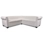 Chesterfield Ecksofa 5-Sitzer Kunstleder Weiß Chesterfield Ecksofa 5-Sitzer Kunstleder Weiß