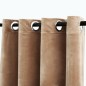 vidaXL Verdunkelungsvorhänge mit Ösen 2 Stk. Samt Beige 140x175 cm vidaXL Verdunkelungsvorhänge mit Ösen 2 Stk. Samt Beige 140x175 cm