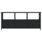 vidaXL TV-Schrank Schwarz 102x33x45 cm Holzwerkstoff und Eisen vidaXL TV-Schrank Schwarz 102x33x45 cm Holzwerkstoff und Eisen