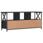 vidaXL TV-Schrank Schwarz 102x33x45 cm Holzwerkstoff und Eisen vidaXL TV-Schrank Schwarz 102x33x45 cm Holzwerkstoff und Eisen