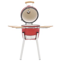 vidaXL Kamado-Grill und Smoker Keramik 76 cm