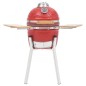 vidaXL Kamado-Grill und Smoker Keramik 76 cm vidaXL Kamado-Grill und Smoker Keramik 76 cm