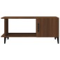 vidaXL Couchtisch Braun Eichen-Optik 90x50x40 cm Holzwerkstoff vidaXL Couchtisch Braun Eichen-Optik 90x50x40 cm Holzwerkstoff