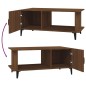 vidaXL Couchtisch Braun Eichen-Optik 90x50x40 cm Holzwerkstoff vidaXL Couchtisch Braun Eichen-Optik 90x50x40 cm Holzwerkstoff