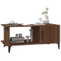 vidaXL Couchtisch Braun Eichen-Optik 90x50x40 cm Holzwerkstoff vidaXL Couchtisch Braun Eichen-Optik 90x50x40 cm Holzwerkstoff