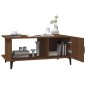 vidaXL Couchtisch Braun Eichen-Optik 90x50x40 cm Holzwerkstoff vidaXL Couchtisch Braun Eichen-Optik 90x50x40 cm Holzwerkstoff