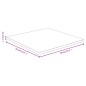 vidaXL Tischplatte 70x70x2,5 cm Bambus vidaXL Tischplatte 70x70x2,5 cm Bambus