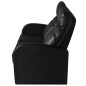 vidaXL Relaxsessel 2-Sitzer mit LED Kunstleder Schwarz vidaXL Relaxsessel 2-Sitzer mit LED Kunstleder Schwarz