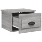 vidaXL Wand-Nachttische 2 Stk. Grau Sonoma 41,5x36x28 cm vidaXL Wand-Nachttische 2 Stk. Grau Sonoma 41,5x36x28 cm