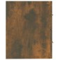 vidaXL Waschbeckenschrank Räuchereiche 60x38,5x48 cm Holzwerkstoff vidaXL Waschbeckenschrank Räuchereiche 60x38,5x48 cm Holzwerkstoff