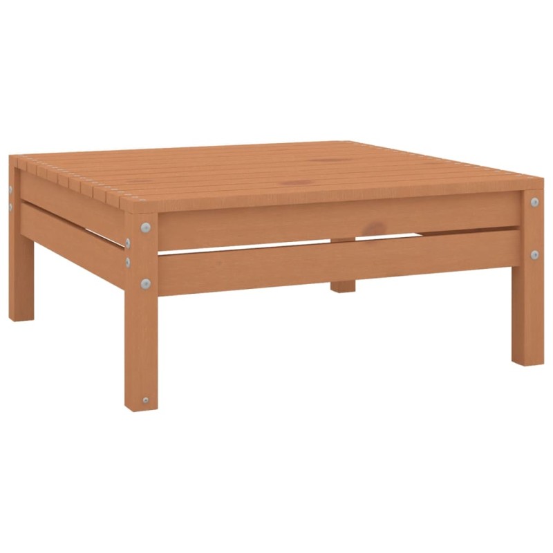 vidaXL Garten Fußhocker Honigbraun Kiefer Massivholz vidaXL Garten Fußhocker Honigbraun Kiefer Massivholz