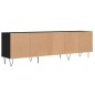 vidaXL TV-Schrank Schwarz 150x30x44,5 cm Holzwerkstoff vidaXL TV-Schrank Schwarz 150x30x44,5 cm Holzwerkstoff
