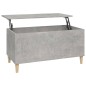 vidaXL Couchtisch Betongrau 90x44,5x45 cm Holzwerkstoff vidaXL Couchtisch Betongrau 90x44,5x45 cm Holzwerkstoff