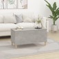 vidaXL Couchtisch Betongrau 90x44,5x45 cm Holzwerkstoff vidaXL Couchtisch Betongrau 90x44,5x45 cm Holzwerkstoff