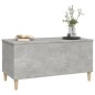 vidaXL Couchtisch Betongrau 90x44,5x45 cm Holzwerkstoff vidaXL Couchtisch Betongrau 90x44,5x45 cm Holzwerkstoff
