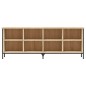 vidaXL Schuhregal Sonoma-Eiche 131x35x50 cm Holzwerkstoff vidaXL Schuhregal Sonoma-Eiche 131x35x50 cm Holzwerkstoff