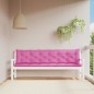 vidaXL Gartenbank-Auflagen 2 Stk. Rosa 200x50x7 cm Stoff vidaXL Gartenbank-Auflagen 2 Stk. Rosa 200x50x7 cm Stoff
