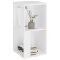 vidaXL Eckregal Weiß 33x33x67 cm Holzwerkstoff vidaXL Eckregal Weiß 33x33x67 cm Holzwerkstoff