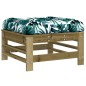 vidaXL Gartenhocker mit Kissen 2 Stk. Kiefernholz Imprägniert vidaXL Gartenhocker mit Kissen 2 Stk. Kiefernholz Imprägniert