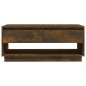 vidaXL Couchtisch Räuchereiche 102,5x55x44 cm Holzwerkstoff vidaXL Couchtisch Räuchereiche 102,5x55x44 cm Holzwerkstoff