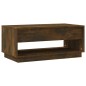 vidaXL Couchtisch Räuchereiche 102,5x55x44 cm Holzwerkstoff vidaXL Couchtisch Räuchereiche 102,5x55x44 cm Holzwerkstoff
