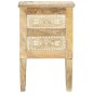 vidaXL Nachttisch Handbemalt 40×30×60 cm Mango Massivholz vidaXL Nachttisch Handbemalt 40×30×60 cm Mango Massivholz