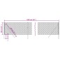 vidaXL Maschendrahtzaun Anthrazit 1x10 m vidaXL Maschendrahtzaun Anthrazit 1x10 m