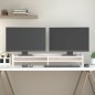 vidaXL Monitorständer Weiß 100x24x16 cm Massivholz Kiefer vidaXL Monitorständer Weiß 100x24x16 cm Massivholz Kiefer