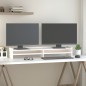 vidaXL Monitorständer Weiß 100x24x16 cm Massivholz Kiefer vidaXL Monitorständer Weiß 100x24x16 cm Massivholz Kiefer