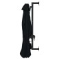 vidaXL Sonnenschirm Wandmontage mit Metallmast 300 cm Schwarz vidaXL Sonnenschirm Wandmontage mit Metallmast 300 cm Schwarz