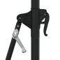 vidaXL Sonnenschirm Wandmontage mit Metallmast 300 cm Schwarz vidaXL Sonnenschirm Wandmontage mit Metallmast 300 cm Schwarz