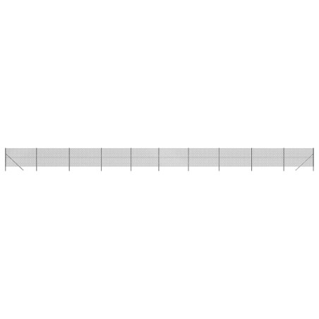 Maschendrahtzaun Anthrazit 1,8x25 m