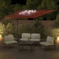 vidaXL LED-Ampelschirm Terrakotta 400x300 cm vidaXL LED-Ampelschirm Terrakotta 400x300 cm