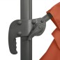vidaXL LED-Ampelschirm Terrakotta 400x300 cm vidaXL LED-Ampelschirm Terrakotta 400x300 cm