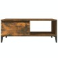 vidaXL Couchtisch Räuchereiche 90x50x36,5 cm Holzwerkstoff vidaXL Couchtisch Räuchereiche 90x50x36,5 cm Holzwerkstoff