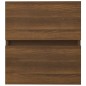 vidaXL Waschbeckenschrank Braun Eiche 41x38,5x45 cm Holzwerkstoff vidaXL Waschbeckenschrank Braun Eiche 41x38,5x45 cm Holzwerkstoff