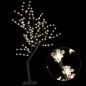 vidaXL Weihnachtsbaum 128 LEDs Warmweißes Licht Kirschblüten 120 cm vidaXL Weihnachtsbaum 128 LEDs Warmweißes Licht Kirschblüten 120 cm