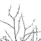 vidaXL Weihnachtsbaum 128 LEDs Warmweißes Licht Kirschblüten 120 cm vidaXL Weihnachtsbaum 128 LEDs Warmweißes Licht Kirschblüten 120 cm