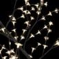 vidaXL Weihnachtsbaum 128 LEDs Warmweißes Licht Kirschblüten 120 cm vidaXL Weihnachtsbaum 128 LEDs Warmweißes Licht Kirschblüten 120 cm