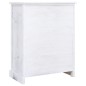 vidaXL Schubladenkommode Weiß 60×30×75 cm Holz vidaXL Schubladenkommode Weiß 60×30×75 cm Holz