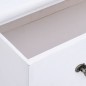 vidaXL Schubladenkommode Weiß 60×30×75 cm Holz vidaXL Schubladenkommode Weiß 60×30×75 cm Holz